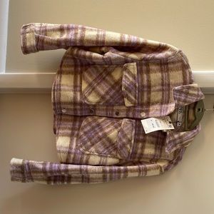 Zara flannel jacket